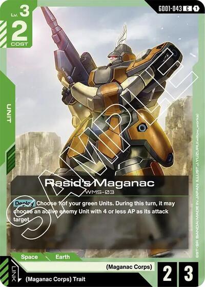 Rasids Maganac [C] (GD01-043)
