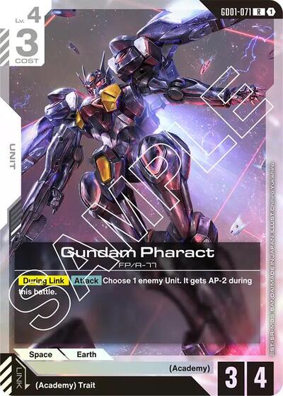 Gundam Pharact [R] (GD01-071)