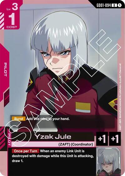 Yzak Jule [U] (GD01-094)