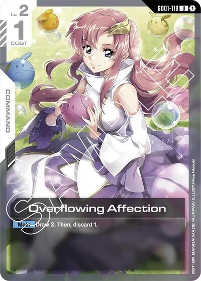 Overflowing Affection [U] (GD01-118)