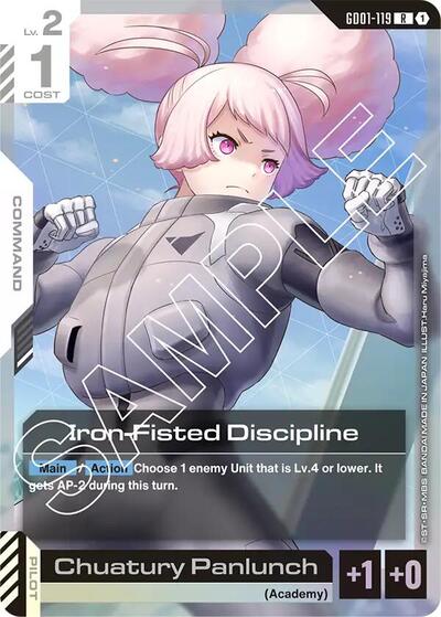 Iron Fisted Discipline [R] (GD01-119)