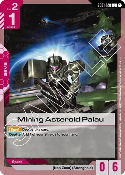 Mining Asteroid Palau [C] (GD01-128)