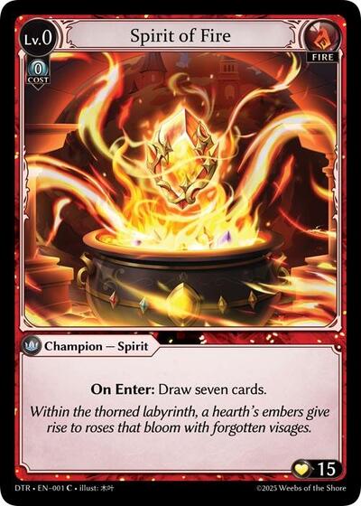 Spirit of Fire [Normal] [DTR]