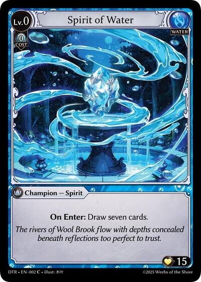 Spirit of Water [Normal] [DTR]