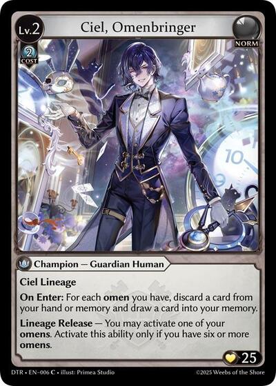 Ciel Omenbringer [Normal] [DTR]