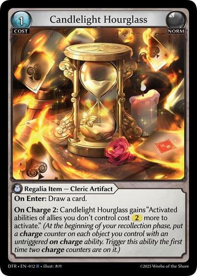 Candlelight Hourglass [Foil] [DTR]