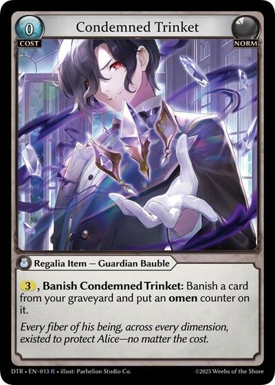 Condemned Trinket [Foil] [DTR]