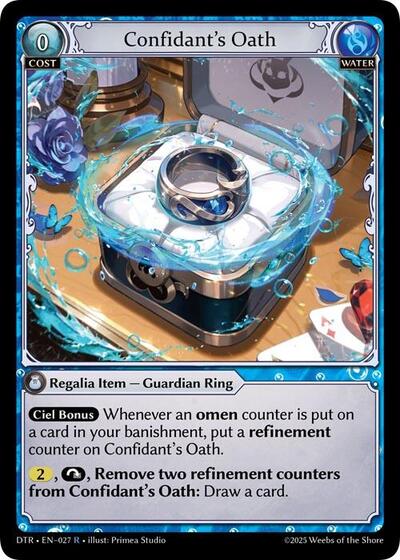Confidants Oath [Normal] [DTR]