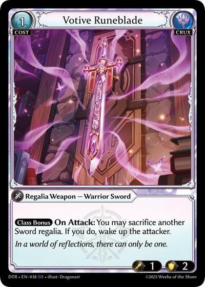 Votive Runeblade [Normal] [DTR]
