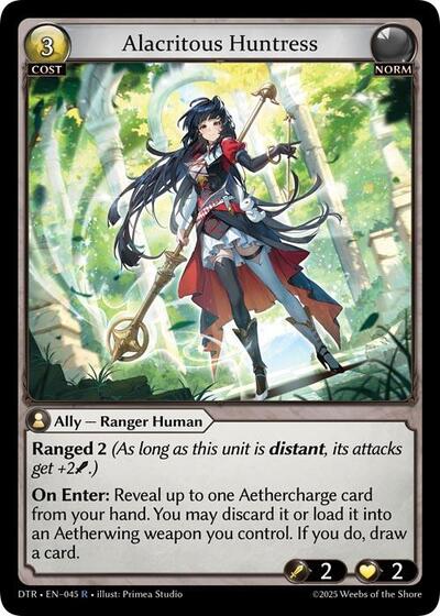 Alacritous Huntress [Normal] [DTR]