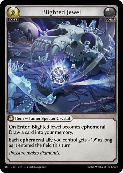 Blighted Jewel [Foil] [DTR]