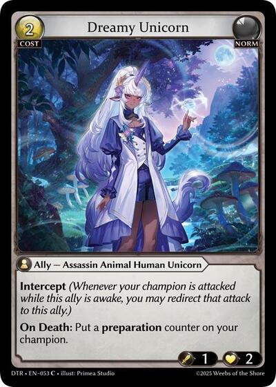 Dreamy Unicorn [Foil] [DTR]