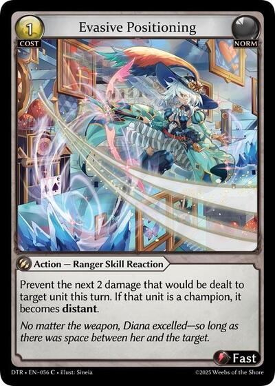 Evasive Positioning [Foil] [DTR]