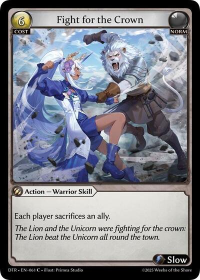 Fight for the Crown [Foil] [DTR]