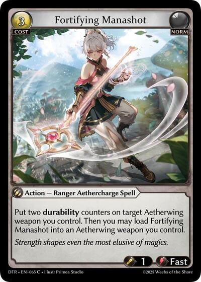 Fortifying Manashot [Foil] [DTR]