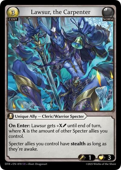 Lawsur the Carpenter [Normal] [DTR]