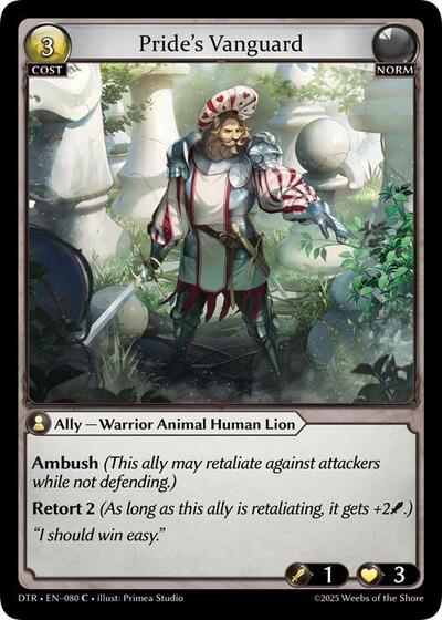 Pride's Vanguard [Foil] [DTR]