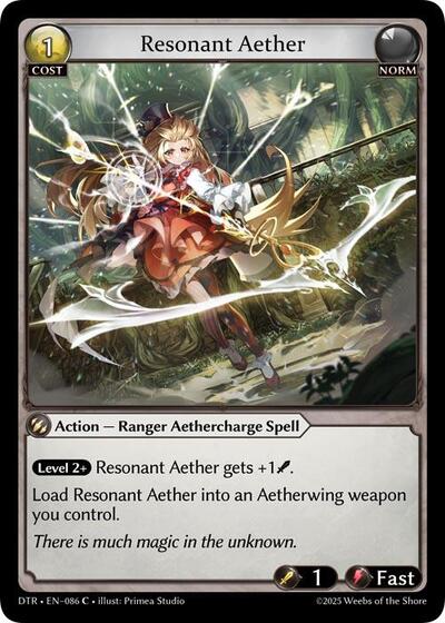Resonant Aether [Foil] [DTR]