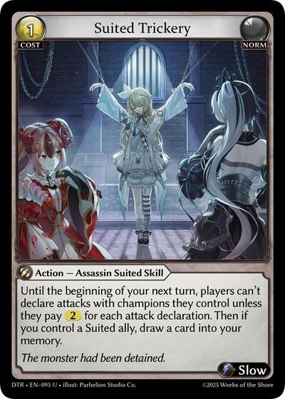 Suited Trickery [Foil] [DTR]