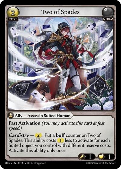 Two of Spades [Foil] [DTR]