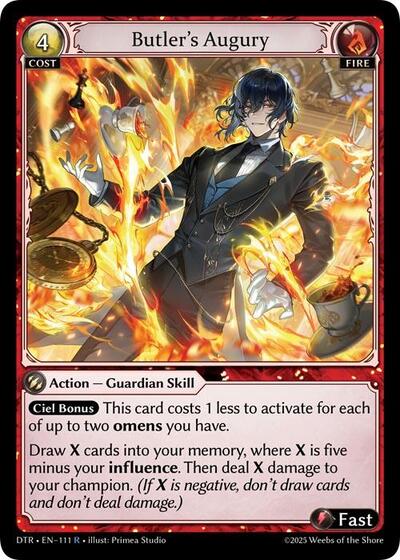 Butlers Augury [Normal] [DTR]