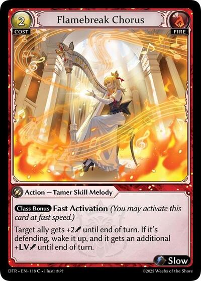 Flamebreak Chorus [Foil] [DTR]