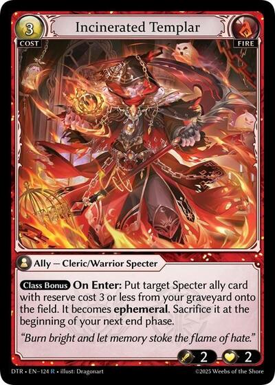 Incinerated Templar [Normal] [DTR]