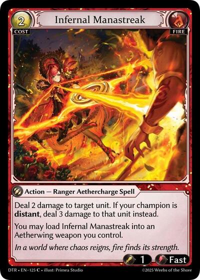 Infernal Manastreak [Foil] [DTR]