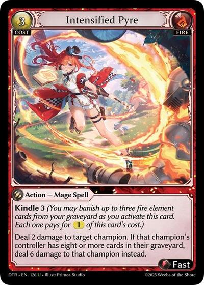 Intensified Pyre [Foil] [DTR]