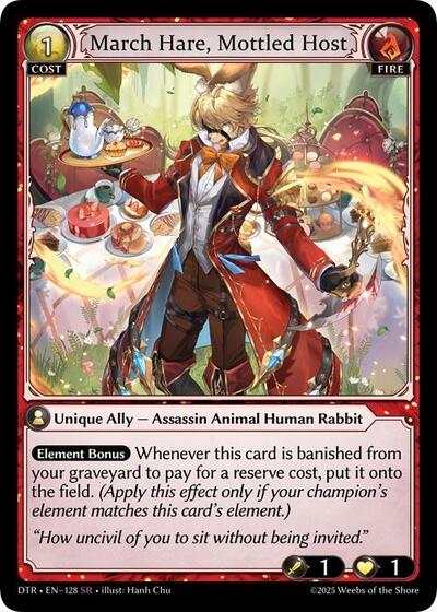 March Hare Mottled Host [Normal] [DTR]