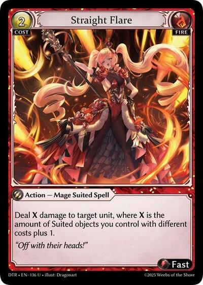 Straight Flare [Foil] [DTR]