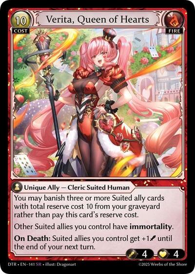 Verita Queen of Hearts [Normal] [DTR]