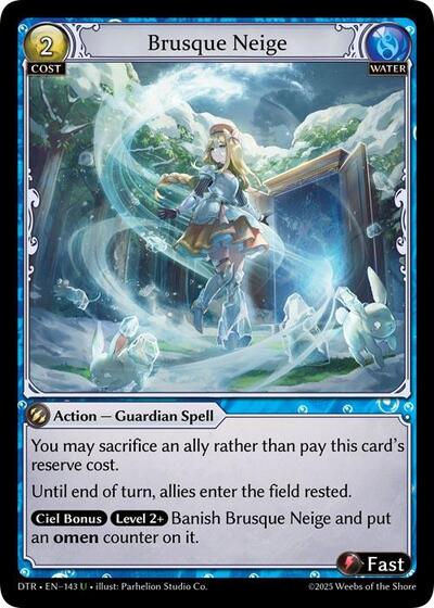 Brusque Neige [Foil] [DTR]