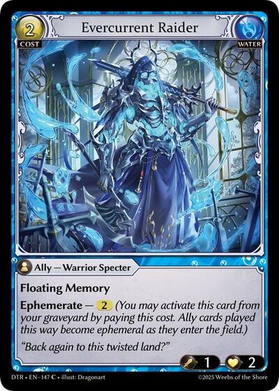 Evercurrent Raider [Foil] [DTR]