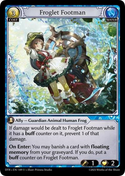 Froglet Footman [Foil] [DTR]