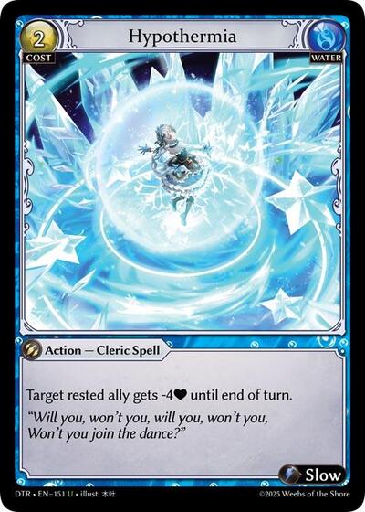 Hypothermia [Normal] [DTR]
