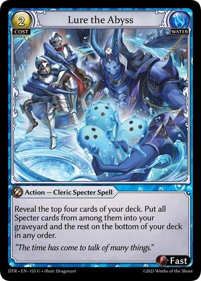 Lure the Abyss [Foil] [DTR]