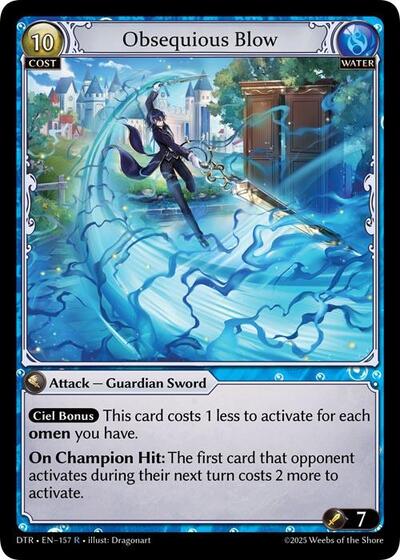 Obsequious Blow [Foil] [DTR]