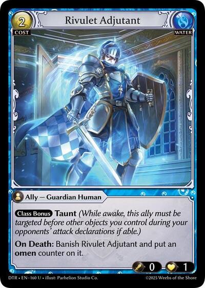 Rivulet Adjutant [Foil] [DTR]