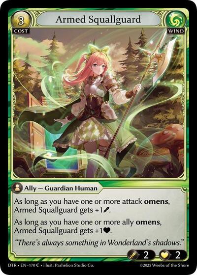 Armed Squallguard [Foil] [DTR]