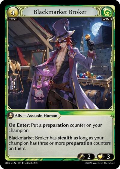 Blackmarket Broker [Foil] [DTR]