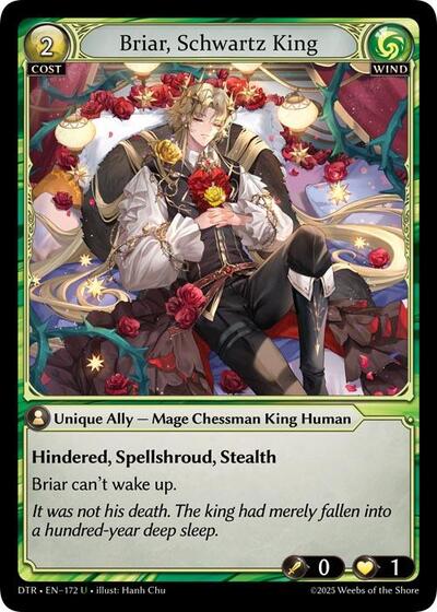 Briar, Schwartz King [Foil] [DTR]