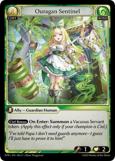Ouragan Sentinel [Foil] [DTR]