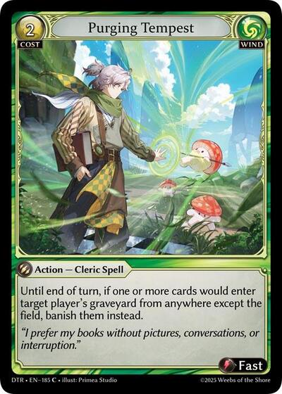 Purging Tempest [Foil] [DTR]