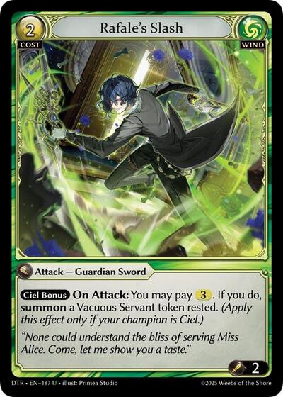 Rafales Slash [Normal] [DTR]