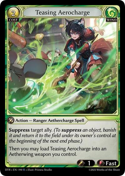 Teasing Aerocharge [Foil] [DTR]