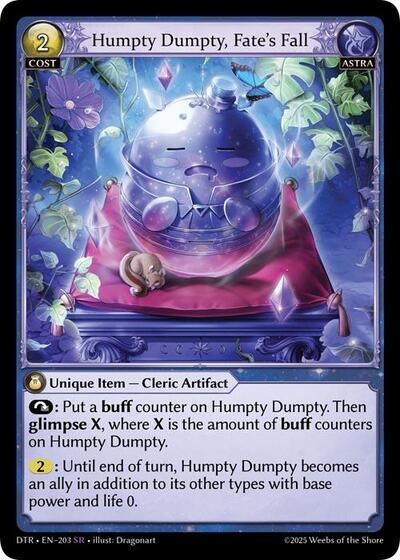 Humpty Dumpty, Fate's Fall [Foil] [DTR]