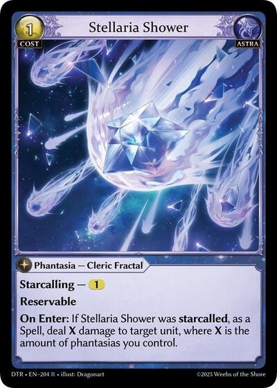 Stellaria Shower [Foil] [DTR]