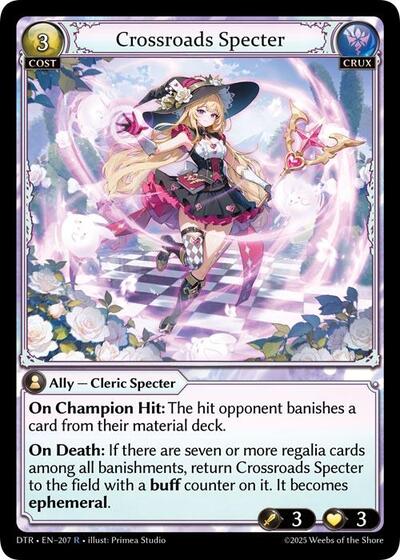 Crossroads Specter [Foil] [DTR]