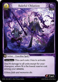 邪悪な供物 [Foil] [DTR]